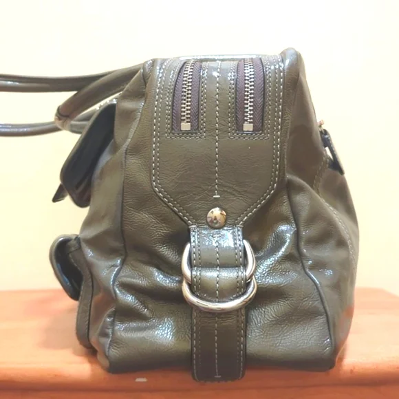 Coach Archive Gray Bleecker Peyton Limited Ed Satchel 13051 💯 - Picture 5 of 12